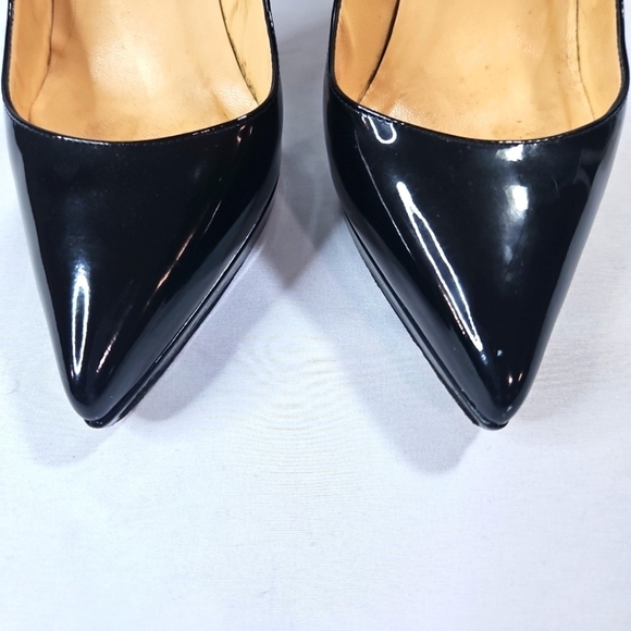 Christian Louboutin So Kate Black Patent Leather Pumps Size 39 - Picture 4 of 8